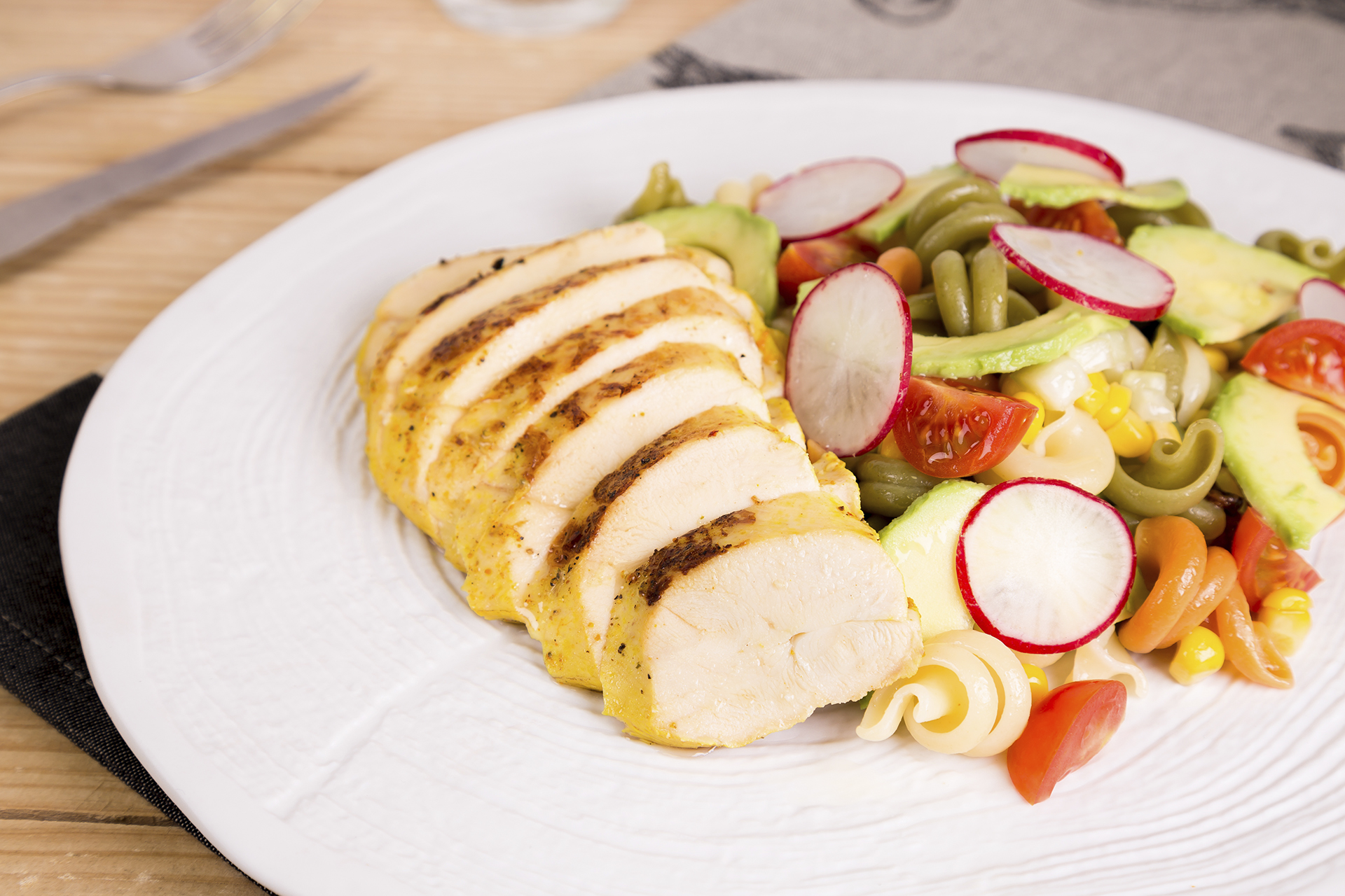 Garzeit und Ibérico und HähnchenbrustSous Cooking