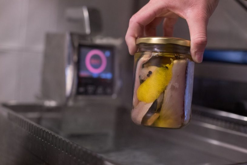 Mackerel preserve with herbs sousvide recipes FleischmannSous Vide