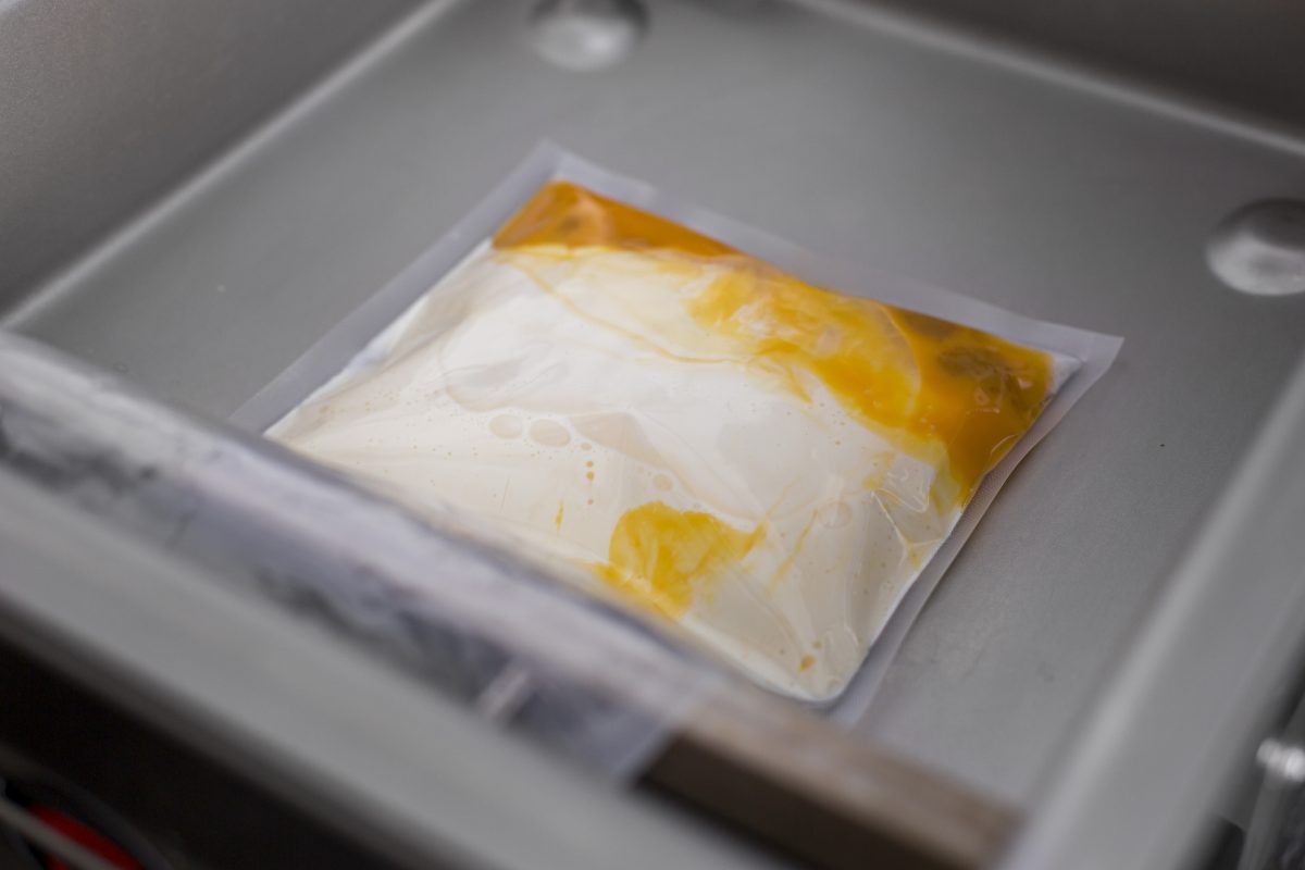 Caramel sousvide ice cream sousvide cooking RecipeSous Vide Cooking